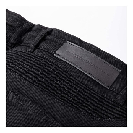 Jeansy motocyklowe Rebelhorn VANDAL TWILL czarny