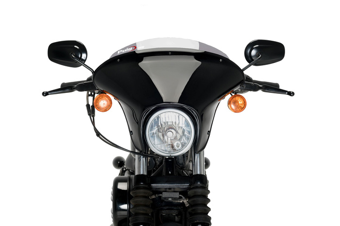 Owiewka PUIG Batwing SML do Harley-Davidson Sportster Iron XL883N 09-22 (Sport) Lekko przyciemniany