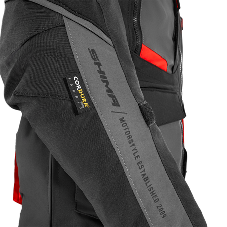 Kurtka motocyklowa tekstylna Shima HERO 2.0 czerwony