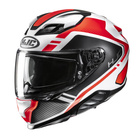 Kask motocyklowy integralny HJC F71 Tozz czarny/biały/czarny