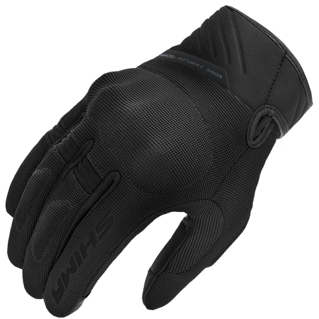 Rękawice motocyklowe damskie SHIMA SONIC LADY BLACK czarny