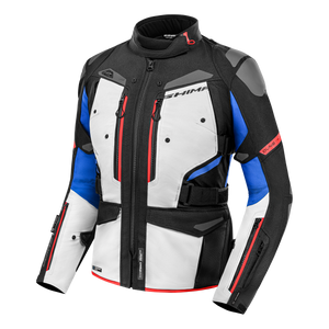 Kurtka motocyklowa damska SHIMA DUNE LADY BLUE czarny szary niebieski