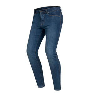 Jeansy motocyklowe OZONE STRIKER Slim Fit sprany niebieski