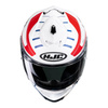 Kask motocyklowy integralny HJC I71 Simo biały/czerwony/niebieski