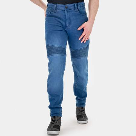 Spodnie jeans SHIMA ZENITH BLUE niebieski