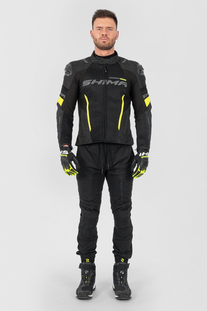 Kurtka motocyklowa tekstylna miejska/sportowa Shima SOLID 2.0 VENT fluo