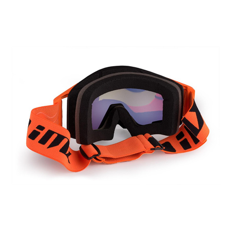 Gogle IMX Sand black/orange matt - szyba orange iridium + clear (2 szyby w zestawie)