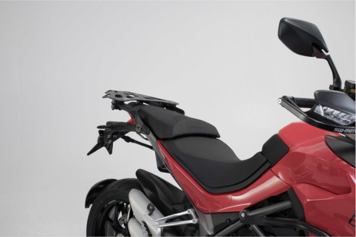 Kompletny zestaw kufrów bocznych SW-MOTECH Trax Adv i stelaży Ducati Multistrada 1260 (18-) 37/37L