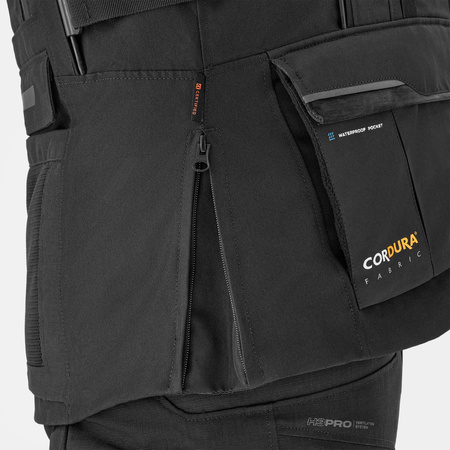 Kurtka motocyklowa SHIMA TRACKER BLACK czarny