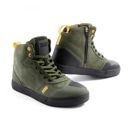 Buty motocyklowe miejskie/trampki Rebelhorn SPIKE oliwkowy
