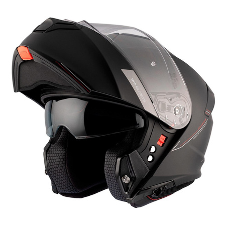 Kask motocyklowy MT GENESIS SV SOLID MATT BLACK czarny mat