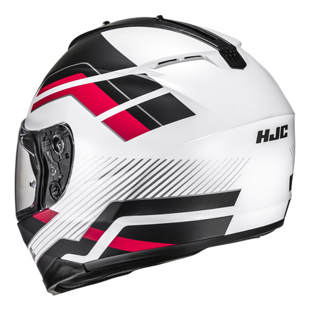 Kask motocyklowy integralny HJC C70N Belis czarny/biały