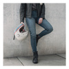 Jeansy motocyklowe damskie Rebelhorn CLASSIC III skinny fit niebieski