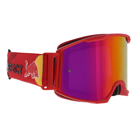 Gogle Red Bull Spect Strive - Szyba Purple Red Flash/Purple With Red Mirror + Clear