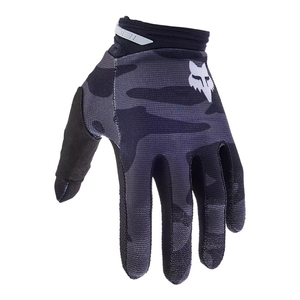 Rękawice motocyklowe rowerowe dla dzieci cross offroad mtb FOX 180 Bnkr czarny Camo Junior