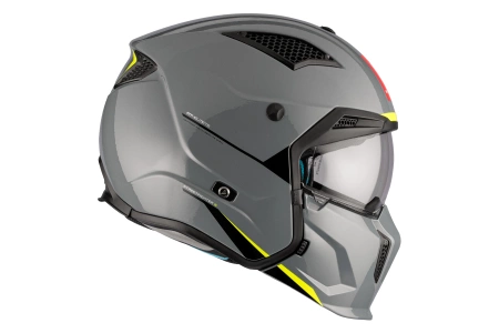 Kask motocyklowy MT STREETFIGHTER SV S SOLID GLOSS GREY