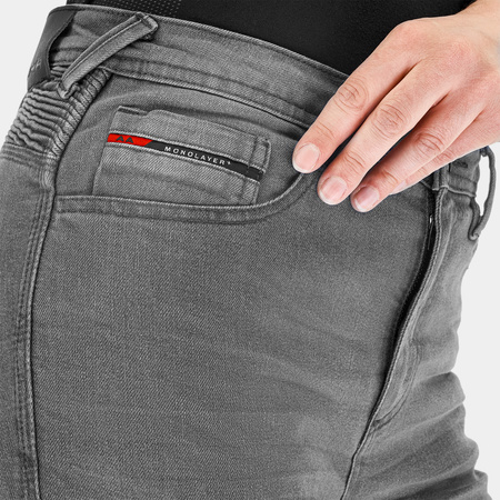 Spodnie jeans damskie SHIMA ZENITH LADY GREY szary
