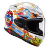 Kask motocyklowy SHOEI NXR2 YAGYO TC-2 biały pomarańczowy niebieski