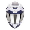 Kask motocyklowy SCORPION EXO-520 EVO AIR BANSHEE WHITE/BLUE/PURPLE biały niebieski fioletowy