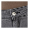 Damskie jeansy motocyklowe OZONE ROXY sprany czarne