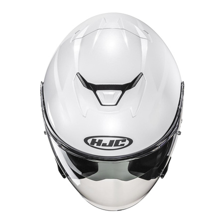 Kask motocyklowy HJC I31 Solid perłowy biały