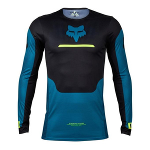 Bluza koszulka motocyklowa rowerowa cross offroad mtb FOX Flexair Optical Maui niebieski