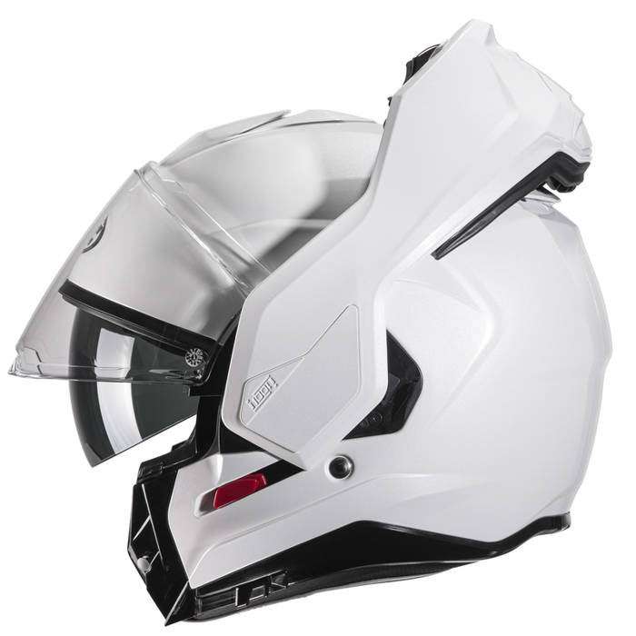 Kask motocyklowy szczękowy HJC I100 perłowy biały