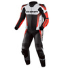 Kombinezon motocyklowy dwuczęściowy SHIMA STR 2.0 RED FLUO czarny czerwony fluo biały