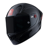 Kask motocyklowy MT KRE+ S SOLID GLOSS CARBON/BLACK czarny