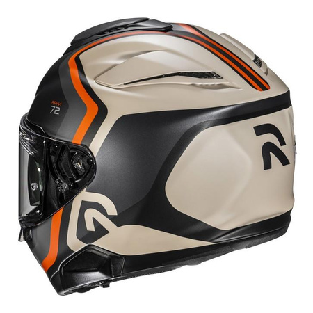 Kask integralny HJC RPHA 72 ERNEM BLACK/DESERT czarny beżowy