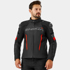 Kurtka motocyklowa tekstylna Shima SOLID 2.0 czerwony
