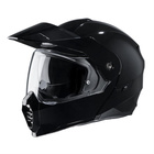 Kask motocyklowy szczękowy z daszkiem HJC C80 czarny