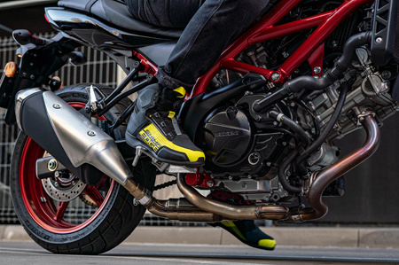 Buty motocyklowe krótkie/miejskie/turystyczne Shima EDGE WP fluo