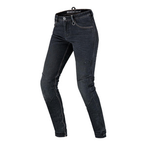 Damskie jeansy motocyklowe Shima DEVON czarny