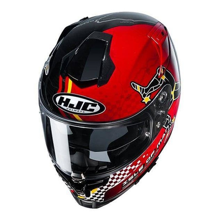 Kask motocyklowy integralny HJC RPHA 70 Isle of Man IOM TT