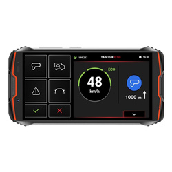 Yanosik GTm z dotykowym ekranem