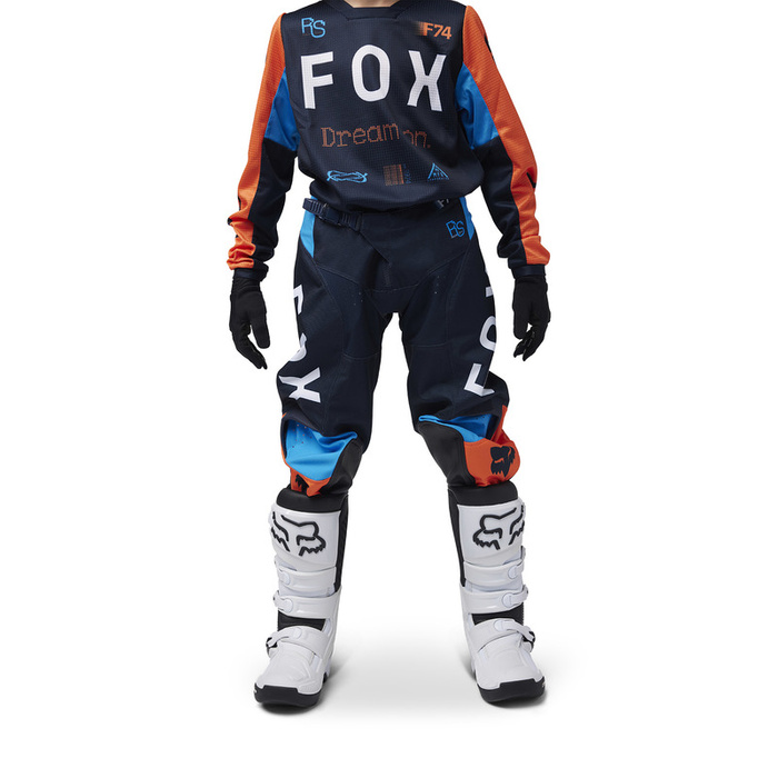 Spodnie motocyklowe dziecięce FOX Junior 180 Race Spec Midnight