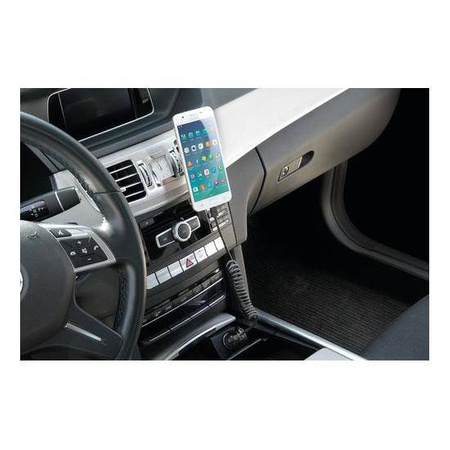 LAMPA Kabel sprężynowy Usb> Micro Usb - 100 cm – czarny