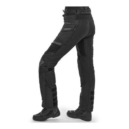 Spodnie motocyklowe damskie SHIMA DUNE LADY BLACK czarny