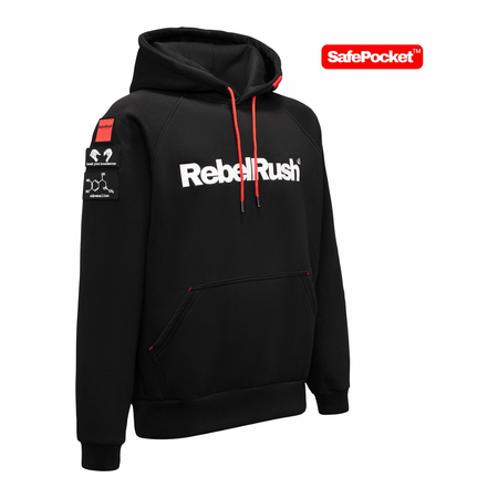 Bluza codzienna REBELRUSH CLASSIC BLACK czarny