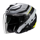 Kask motocyklowy otwarty HJC F31 Naby szary/czarny