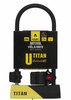 Zapięcie Motocyklowe AUVRAY TITAN 320 – U-Lock z Uchwytem, 165 mm x 320 mm – Uniwersalny