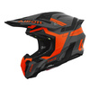 Kask cross AIROH TWIST 3 DYNASTY ORANGE MATT czarny szary pomarańczowy fluo