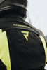 Kurtka motocyklowa tekstylna miejska/turystyczna Rebelhorn HARDY II czarny-żółty fluo