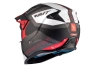 Kask motocyklowy MT STREETFIGHTER SV S TOTEM MATT PEARL RED czerwony szary czarny