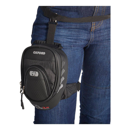 Torba motocyklowa na udo OXFORD L1R (1L) BLACK