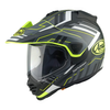 Kask motocyklowy ARAI TOUR-X5 TRAIL YELLOW szary żółty fluo biały czarny