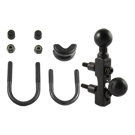 Mocowanie RAM do kierownicy lub podstawy sprzęgła / hamulca w motocyklu