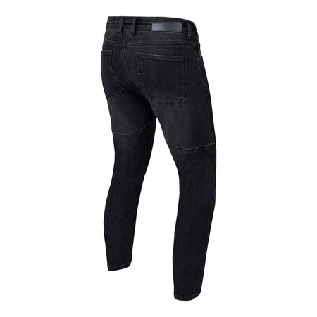 Jeansy motocyklowe Rebelhorn RAGE II Tapered Fit czarne vintage