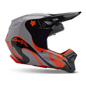 Kask motocyklowy FOX V1 Emotion Steel Grey